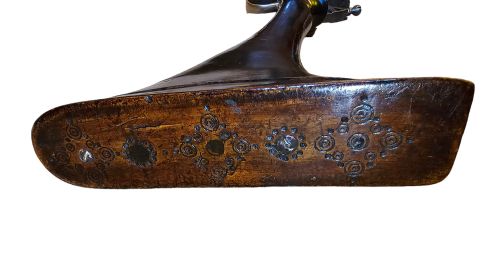 A 22 BORE NORTH MOROCCAN SNAPHAUNCE MUSKET 19TH CENTURY PROBABLY TTOUAN - ADDITIONAL PHOTO 18