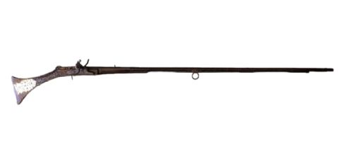 port rare north african moroccan ottoman flintlock jezail late 18th early 19th century - CATEGORY: ANTIQUE MISCELLANEOUS - DATED 18TH CENTURY