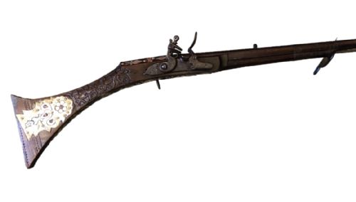 PORT RARE NORTH AFRICAN MOROCCAN OTTOMAN FLINTLOCK JEZAIL LATE 18TH EARLY 19TH CENTURY - ADDITIONAL PHOTO 11