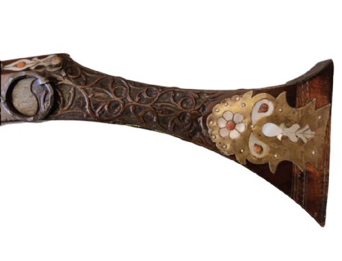 PORT RARE NORTH AFRICAN MOROCCAN OTTOMAN FLINTLOCK JEZAIL LATE 18TH EARLY 19TH CENTURY - ADDITIONAL PHOTO 13