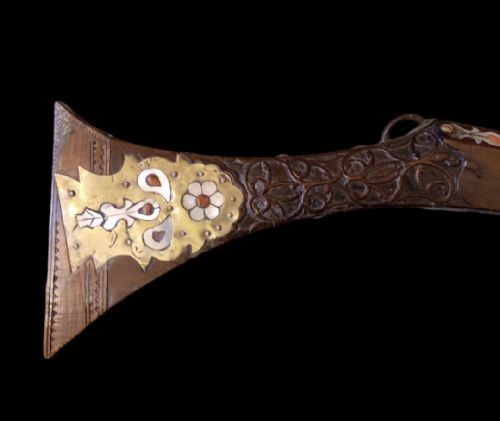 PORT RARE NORTH AFRICAN MOROCCAN OTTOMAN FLINTLOCK JEZAIL LATE 18TH EARLY 19TH CENTURY - ADDITIONAL PHOTO 19