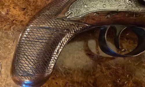 ENGLISH SEA SERVICE PERCUSSION POCKETBELT PISTOL CIRCA 1840 BY GEORGE SHERWOOD OF PORTSMOUTH - ADDITIONAL PHOTO 4