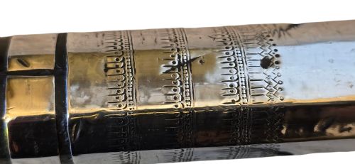 A 20 BORE SOUTH INDIAN MALABAR MATCHLOCK MUSKET TORADOR EXTENSIVELY SILVERMOUNTED 18THCENTURY PROBABLY COORG - ADDITIONAL PHOTO 14