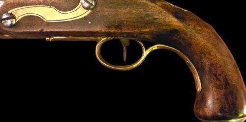 A PAIR OF 18TH CENTURY BRASS BARRELED 14 BORE FLINTLOCK PISTOLS SIGNED KETLAND CO LONDON CIRCA 1790 - ADDITIONAL PHOTO 9