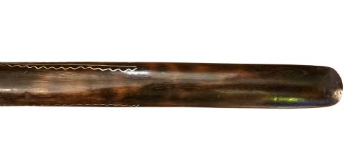 OTTOMAN EMPIRE AFGHAN SNAPHAUNCE FLINTLOCK LONG PISTOL WITH GROOVED FRIZZEN AND BALL TRIGGER SILVER INLAY - ADDITIONAL PHOTO 13
