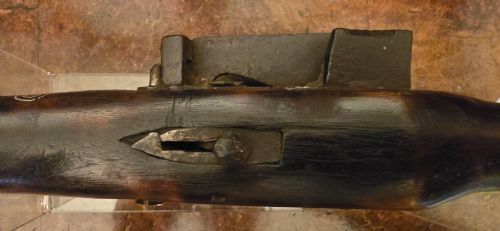 OTTOMAN EMPIRE AFGHAN SNAPHAUNCE FLINTLOCK LONG PISTOL WITH GROOVED FRIZZEN AND BALL TRIGGER SILVER INLAY - ADDITIONAL PHOTO 25