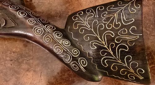 OTTOMAN EMPIRE AFGHAN SNAPHAUNCE FLINTLOCK LONG PISTOL WITH GROOVED FRIZZEN AND BALL TRIGGER SILVER INLAY - ADDITIONAL PHOTO 29