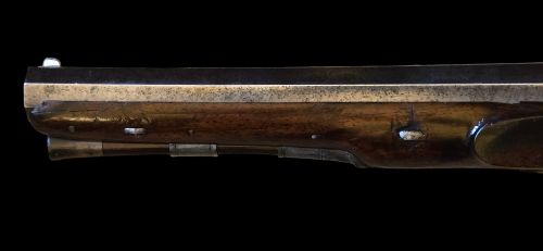 OFFICERSDUELLING FLINTLOCK PISTOL BY BARBER OF NEWARK OF VERY HIGH QUALITY 18TH CENTURY - ADDITIONAL PHOTO 9