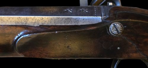 OFFICERSDUELLING FLINTLOCK PISTOL BY BARBER OF NEWARK OF VERY HIGH QUALITY 18TH CENTURY - ADDITIONAL PHOTO 10