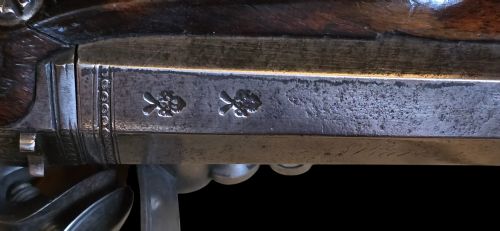 OFFICERSDUELLING FLINTLOCK PISTOL BY BARBER OF NEWARK OF VERY HIGH QUALITY 18TH CENTURY - ADDITIONAL PHOTO 11