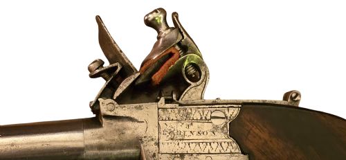 A FINE18TH CENTURY FLINTLOCK TURN OFF BOXLOCK POCKET PISTOL 40 BORE BY J ROBINSON BOOTLE LIVERPOOL BIRMINGHAM PROOF MARKS - ADDITIONAL PHOTO 14
