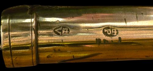 GEORGIAN BRASS BARRELLED EARLY SEASERVICE FLINTLOCK BLUNDERBUSS CIRCA 1770 BY WARD STEELE - ADDITIONAL PHOTO 23