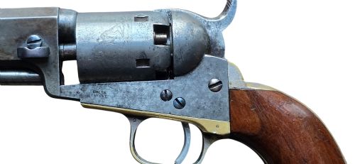 CASED COLT 1849 POCKET REVOLVER 31 CALIBRE SERIAL NO 67417 FOR 1853 - ADDITIONAL PHOTO 4
