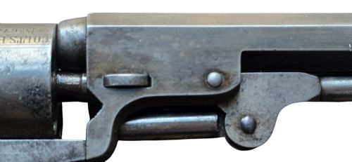 CASED COLT 1849 POCKET REVOLVER 31 CALIBRE SERIAL NO 67417 FOR 1853 - ADDITIONAL PHOTO 13