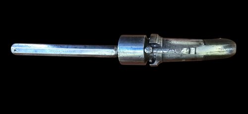 A JOHN MANTON TRANSITIONAL SIX SHOT ENGLISH REVOLVER LONDON CIRCA 1840 - ADDITIONAL PHOTO 4