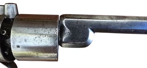 A JOHN MANTON TRANSITIONAL SIX SHOT ENGLISH REVOLVER LONDON CIRCA 1840 - ADDITIONAL PHOTO 18