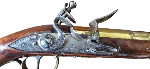 BLUNDERBUSS PISTOL BRASSBARRELLED BY CAIRNS CO LONDON CIRCA 17801790 - ADDITIONAL PHOTO 1