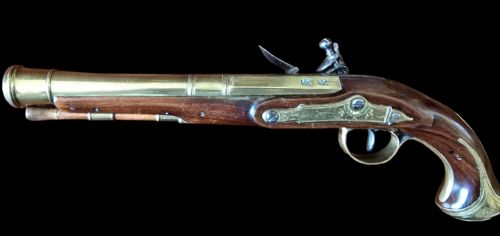 BLUNDERBUSS PISTOL BRASSBARRELLED BY CAIRNS CO LONDON CIRCA 17801790 - ADDITIONAL PHOTO 12