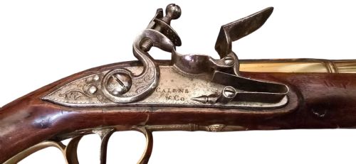 BLUNDERBUSS PISTOL BRASSBARRELLED BY CAIRNS CO LONDON CIRCA 17801790 - ADDITIONAL PHOTO 17