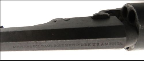 COLT MODEL 1851 NAVY PERCUSSION REVOLVER LONDON PROOFED EXPORT MODEL SERIAL NO 157389L CIRCA 1863COL SAML COLT NEW YORK US AMERICA A RARE ORIGINAL PISTOL - ADDITIONAL PHOTO 5