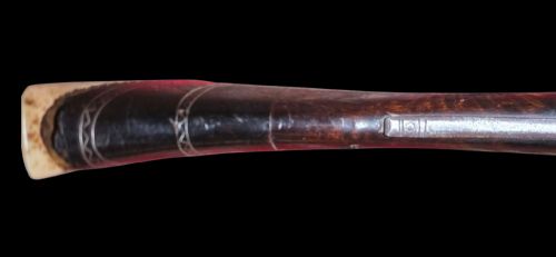 A FINE MOROCCAN SNAPHANCE JEZAIL MUSKET WITH SILVER INLAY DECORATION CIRCA 1889 - ADDITIONAL PHOTO 4
