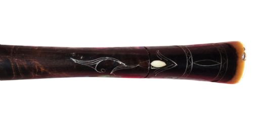 A FINE MOROCCAN SNAPHANCE JEZAIL MUSKET WITH SILVER INLAY DECORATION CIRCA 1889 - ADDITIONAL PHOTO 9