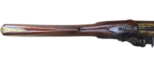 RARE 18TH CENTURY IRISH FLINTLOCK BLUNDERBUSS WITH SPRING BAYONET BY THE RENOWNED IRISH GUNSMITH EGAN PARSONSTOWN BIRR - ADDITIONAL PHOTO 4