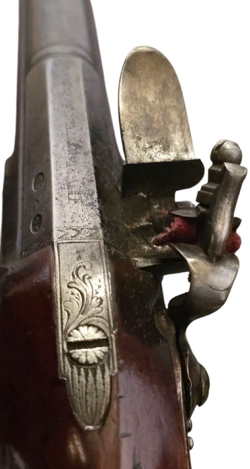 CASED PAIR OF MORTIMER FLINTLOCK DUELLING PISTOLS BY HW MORTIMER SON LONDON CIRCA 1800 - ADDITIONAL PHOTO 23