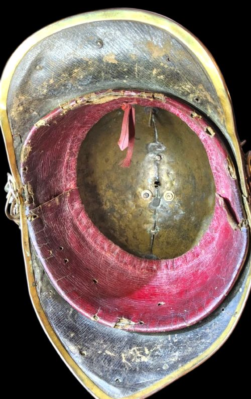 PORTO BRITISH 1847 OFFICERS HELMET VICTORIAN OF THE 5TH PRINCESS CHARLOTTE OF WALESS DRAGOON GUARDS CIRCA18451855 - ADDITIONAL PHOTO 10