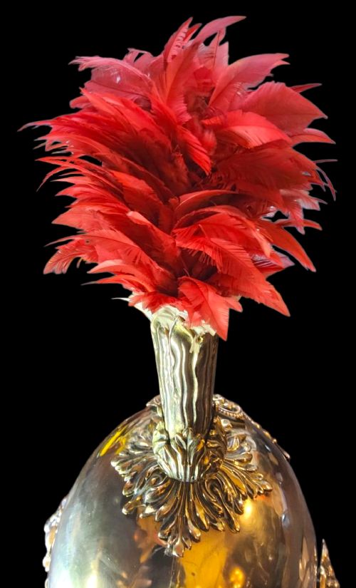 PORTO BRITISH 1847 OFFICERS HELMET VICTORIAN OF THE 5TH PRINCESS CHARLOTTE OF WALESS DRAGOON GUARDS CIRCA18451855 - ADDITIONAL PHOTO 14