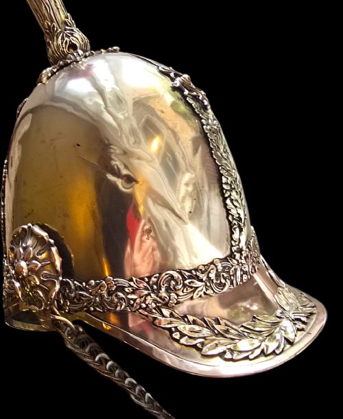 PORTO BRITISH 1847 OFFICERS HELMET VICTORIAN OF THE 5TH PRINCESS CHARLOTTE OF WALESS DRAGOON GUARDS CIRCA18451855 - ADDITIONAL PHOTO 19