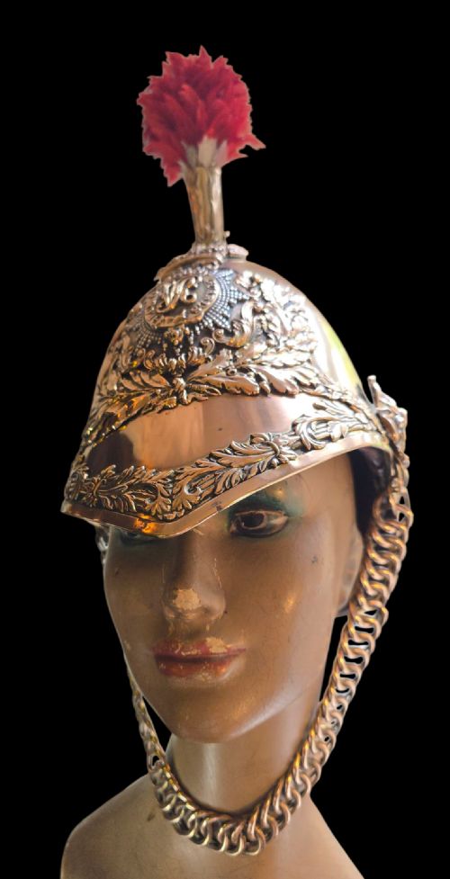 PORTO BRITISH 1847 OFFICERS HELMET VICTORIAN OF THE 5TH PRINCESS CHARLOTTE OF WALESS DRAGOON GUARDS CIRCA18451855 - ADDITIONAL PHOTO 23