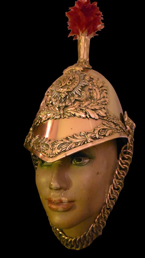 PORTO BRITISH 1847 OFFICERS HELMET VICTORIAN OF THE 5TH PRINCESS CHARLOTTE OF WALESS DRAGOON GUARDS CIRCA18451855 - ADDITIONAL PHOTO 29