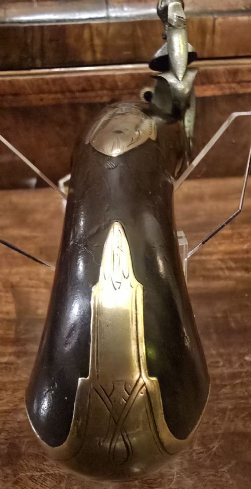 ENGLISH QUEEN ANNE FLINTLOCK TURNOFF PISTOL THOMAS HENSHAW LONDON CIRCA 17201735 - ADDITIONAL PHOTO 3