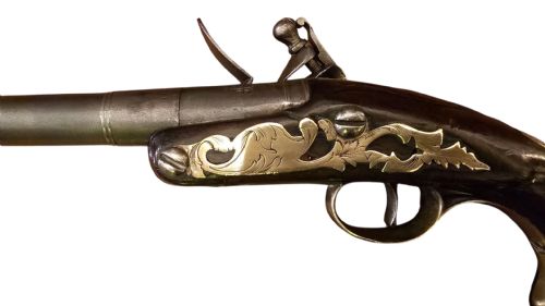 ENGLISH QUEEN ANNE FLINTLOCK TURNOFF PISTOL THOMAS HENSHAW LONDON CIRCA 17201735 - ADDITIONAL PHOTO 14