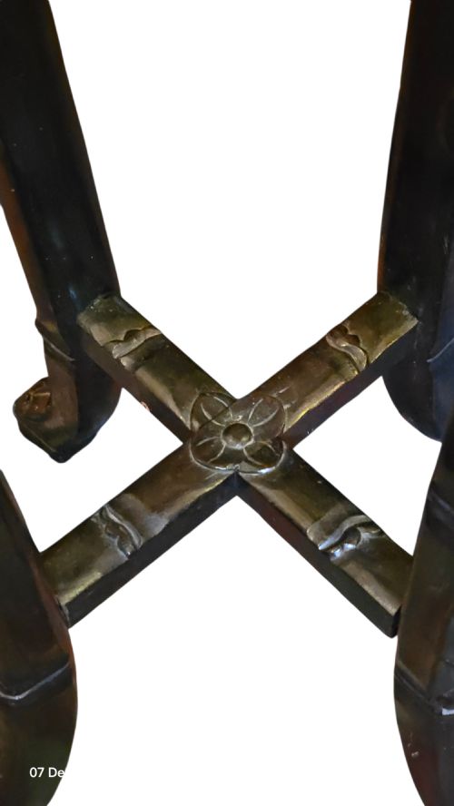CHINESE HARDWOOD MARBLETOP PLANT STANDJARDINIRE STANDCHINA LATE 19TH CENTURY CIRCA 1880 - ADDITIONAL PHOTO 3