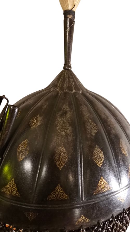 18TH CENTURY INDIAN KULAH KHUD HELMETINDIA NORTH INDIA MUGHALRAJPUT TRADITION CIRCA 17701800 - ADDITIONAL PHOTO 2