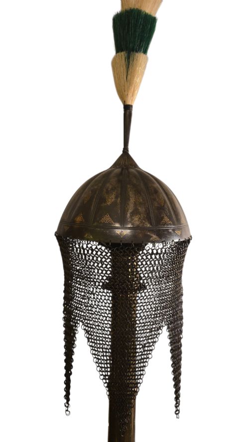 18TH CENTURY INDIAN KULAH KHUD HELMETINDIA NORTH INDIA MUGHALRAJPUT TRADITION CIRCA 17701800 - ADDITIONAL PHOTO 3
