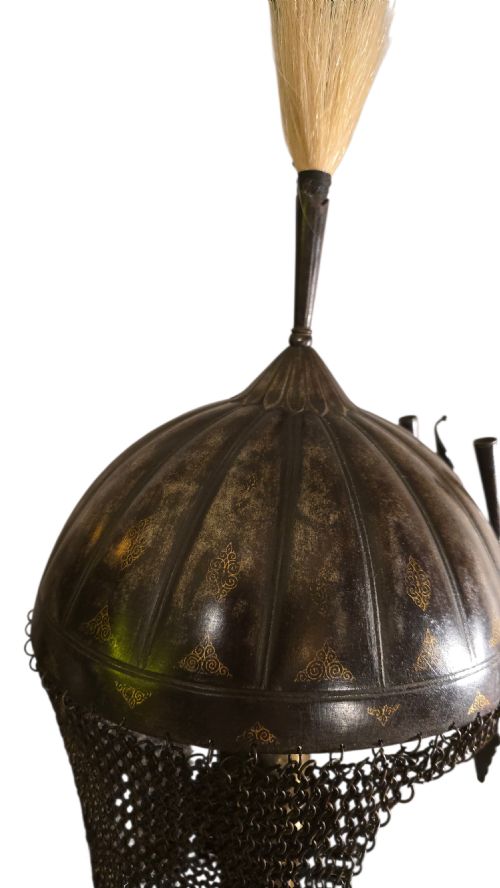 18TH CENTURY INDIAN KULAH KHUD HELMETINDIA NORTH INDIA MUGHALRAJPUT TRADITION CIRCA 17701800 - ADDITIONAL PHOTO 18