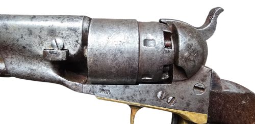 COLT MODEL 1860 ARMY 44 CALIBRE PERCUSSION REVOLVER US MARTIAL ISSUE CIVIL WAR PERIOD - ADDITIONAL PHOTO 7