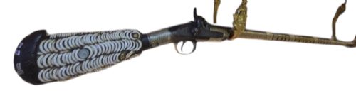 RARE NORTH AFRICAN MUSKET WITH TOWER LOCK MID19TH CENTURY - ADDITIONAL PHOTO 1
