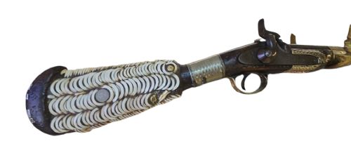 RARE NORTH AFRICAN MUSKET WITH TOWER LOCK MID19TH CENTURY - ADDITIONAL PHOTO 2