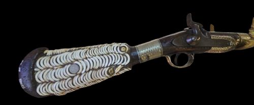 RARE NORTH AFRICAN MUSKET WITH TOWER LOCK MID19TH CENTURY - ADDITIONAL PHOTO 12