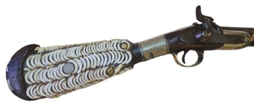 RARE NORTH AFRICAN MUSKET WITH TOWER LOCK MID19TH CENTURY - ADDITIONAL PHOTO 19