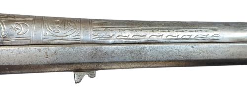 OTTOMAN BALKAN DECORATED FLINTLOCK FRONTIER MUSKET CARBINE BALKANS C17801810 - ADDITIONAL PHOTO 7