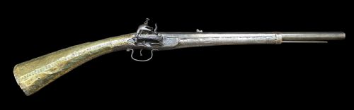 OTTOMAN BALKAN DECORATED FLINTLOCK FRONTIER MUSKET CARBINE BALKANS C17801810 - ADDITIONAL PHOTO 13