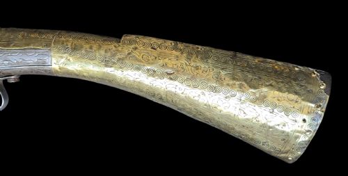 OTTOMAN BALKAN DECORATED FLINTLOCK FRONTIER MUSKET CARBINE BALKANS C17801810 - ADDITIONAL PHOTO 14