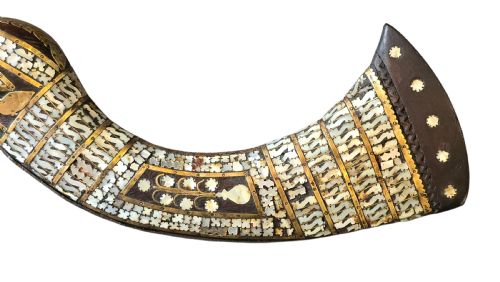 INDOPERSIAN FLINTLOCK MUSKET WITH MOTHEROFPEARL BRASS INLAY LATE 18TH CENTURY - ADDITIONAL PHOTO 14