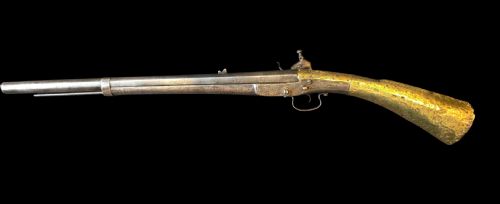 OTTOMAN BALKAN DECORATED FLINTLOCK FRONTIER MUSKET CARBINE BALKANS C17801810 - ADDITIONAL PHOTO 1