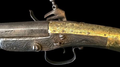 OTTOMAN BALKAN DECORATED FLINTLOCK FRONTIER MUSKET CARBINE BALKANS C17801810 - ADDITIONAL PHOTO 24
